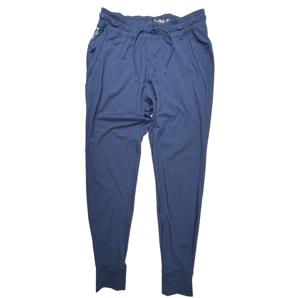 RLX Ralph Lauren Mens Navy Blue Performance Jogger Sweatpants Tapered Active S